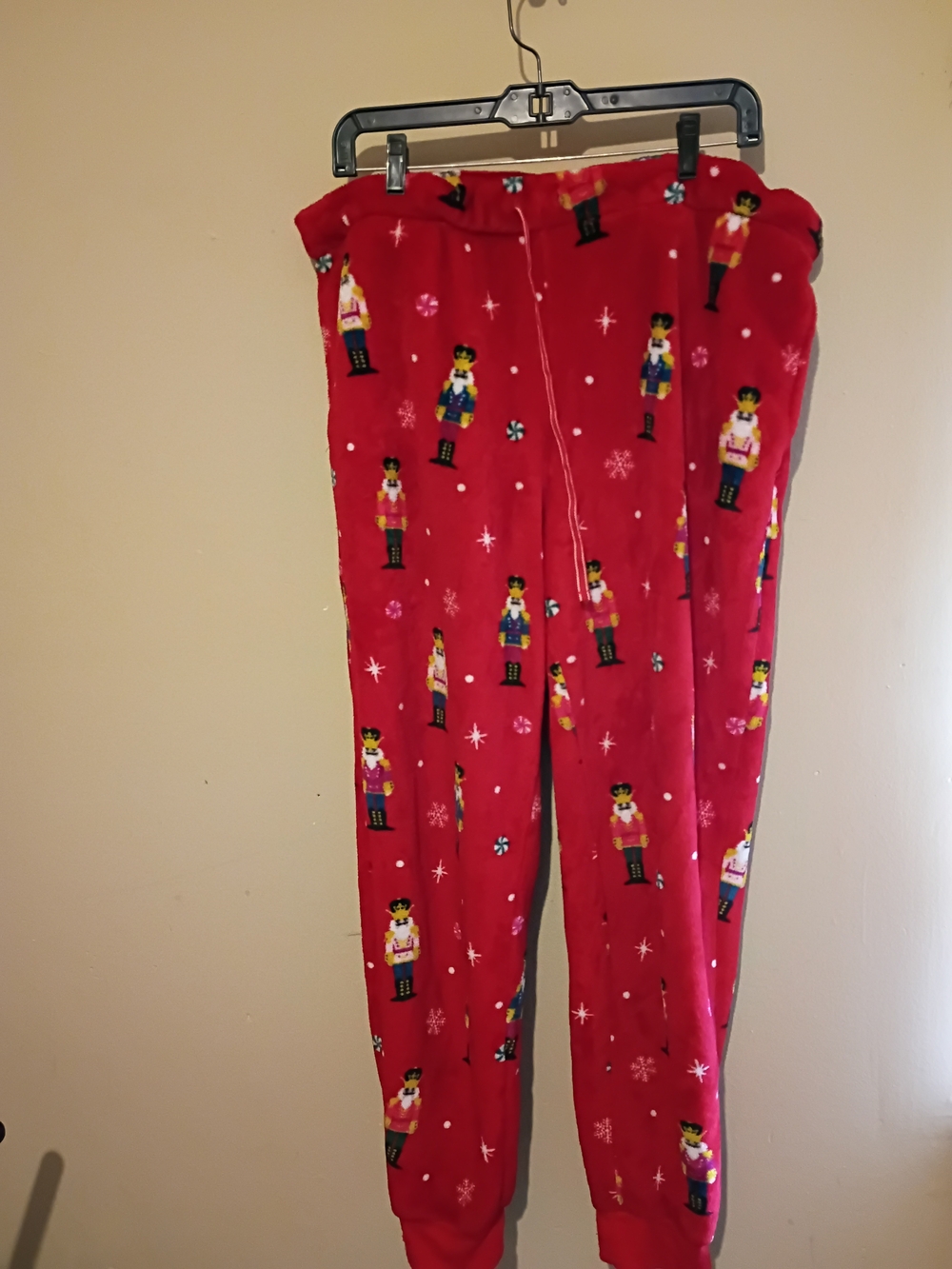 Disney Red Nutcracker Fleece Pajamas Pants